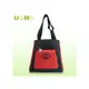 【UnMe】可愛輕巧餐袋／黑紅◢~~商品熱銷搶便宜↘現正熱賣中 黑紅