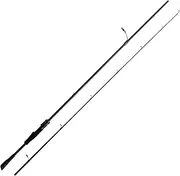 [handing] M1 Baitcaster Rod, 6'6''-7'3'' Medium to Heavy Freshwater Casting Fishing Rod, Fuji O+A Ring Guides, 24T Carbon Fiber Baitcasting Trout Bass Rod, EVA+Carbon Handle, 1 Piece and 2 Pieces