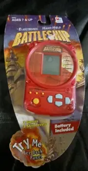 Vintage BATTLESHIP Electronic Handheld Game by Milton Bradley 2002 HASBRO NIB