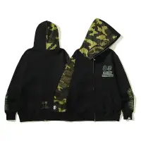 在飛比找蝦皮購物優惠-BAPE AAPE 潮牌猿人頭連帽大學T Undefeate