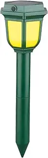 Solar Pathway Lights, 2X Outdside Solar Path Lights with Animals Prevention, Weatherproof Ultrasonic Lamp with Soft Illumination for Raccoon, Squirrel, Skunk, Rabbit