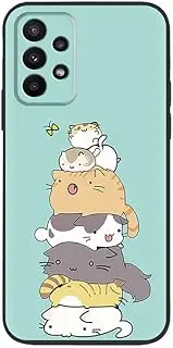 FZYM Case for Samsung Galaxy A23,Soft Anti-Scratch Black Protective Shell Silicone Flexible TPU Phone Case Protection Cover for Samsung Galaxy A23 (6.6") - LLM39