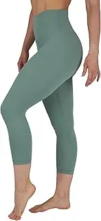 [Yogalicious] High Waist Ultra Soft Lightweight Capris - High Rise Yoga Pants