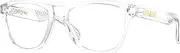 [Oakley] OY8009 Eyeglasses Bundle: OY 8009 800908 Frogskins Xs Rx Polished Clear and Eyewear Cleaning Kit, Frogskins Xs Rx Polished Clear
