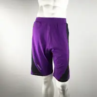 在飛比找松果購物優惠-【NAMASTE】Hulk 拼接運動短褲 - 墨紫/黑 (1