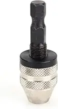 1/4" 0.3~3.6mm Impact Driver Chuck Adapter, Drill Chuck Attachment for Impact Driver, Adapter for Impact Driver To Use Drill Chuck, Chuck for Impact Driver