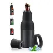 12oz Double Vacuum Insulated Coke Can Mug 304 Stainless Steel Beer Cooler with B