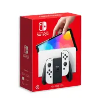 在飛比找momo購物網優惠-【Nintendo 任天堂】Switch OLED款式 白色