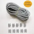 Durable Roller Blinds Pull Cord 10 Meters Curtain Chain Cord Vertical Curtain
