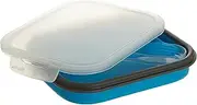 [Premier] Housewares Grub Tub Collapsible Lunch Box, Polypropylene, Blue