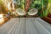 Outdoor Rug - Extra Large Multi Coloured Grey