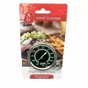 Grand Gourmet Smoker Thermometer Fits more Grills Glow In The Dark Dial New