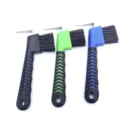 3PCS Sturdy Horse Hoof Pick Brush with Soft Handle Portable Hoofpick A8Y69129