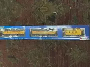 Bachmann GP40 Locomotive 3 pc set Vintage with box