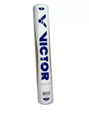 Victor #3 Gold Feather Badminton Shuttlecocks, speed 77