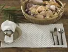 Chadwick Placemat Cream COUNTRY Classic Elegant PRIMITIVE RUSTIC Park