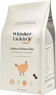 Whisker Lickin's Adult Chicken Brown Rice Dry Cat Food 3 Kg