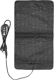 Reptile Heating Pad, Pets Under Heater, Terrarium USB Thermostat Temperature for Seedling and Small Animals (36 x 25 m/14.2x9.8in)