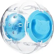 ROMISBABA 1 Set Hamster Fitness Ball Wheel Interactive Activity for Small Pets Like Hamsters Chinchillas Encourages Exercise Healthy Escape Design for