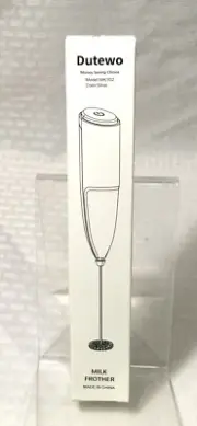 DUTEWO MILK FROTHER # WK102 / SILVER / HAND HELD / BRAND NEW