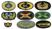Custom State Name Symbol Letter Civil War Union Army CSA Hat Cap War Unit Badge