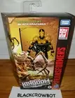 TRANSFORMERS KINGDOM WAR FOR CYBERTRON PREDACON BEAST WAR BLACKARACHNIA NEW MOSB