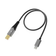 FiiO USB TYPE-B TO USB C TYPE C/LIGHTNING ADAPTER CABLE LD-TC1/LD-LT1