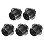 Bulb Holder E26/E27 250V 4A Threaded Rotatable Loop Screw Base Lamp Socket 5Pcs