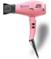 Parlux Alyon Air Ionizer Tech Professional Hair Dryer Made in Italy | Pink