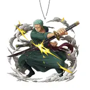 One Piece Roronoa Zoro Apple Car Air Freshener