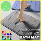 Memory Foam Bath Bathroom Mat Pad Soft Absorbent Non-Slip Bedroom Floor Tub Rug