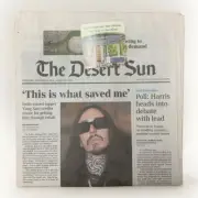 The Desert Sun Newspaper Yung Xavi Indio Rapper, September 4 2024 Harris Trump