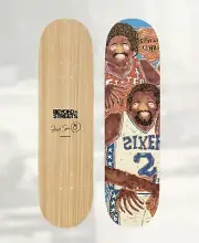 Koichi Sato Beyond The Street 6 Ears Skateboard Deck w/ Signed COA LE 50 Rare
