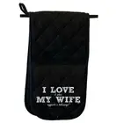 Love It When My Wife Suggests A Takeaway - Mitt Oven Gloves Kitchen BBQ Mitts