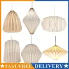 Paper Lantern Shade Creative Folding Pendant Light Shade for Living Room Decor A
