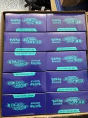 10X Pokemon Journey Together Elite Trainer Boxes BRAND NEW TCG