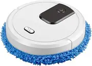 Mopping Wet and Dry Spray Sweeper USB Fully Au Cleaning Robot for Remove and Hair White