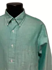 $145 Ralph Lauren Blake Men’s Size XL Shirt Cotton Green Mint Cotton Vintage