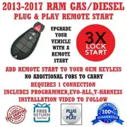 Plug and Play Remote Start for 2013 RAM 2500