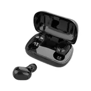 L21 Bluetooth Earphone Wireless Earbuds 5.0 TWS Headsets Dual Earbuds Bass Sound for Huawei Xiaomi iPhone Samsung Mobile Phones - Black