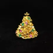 AUTHENTIC Pandora Glitter Christmas Tree Charm 769226C01 NEW