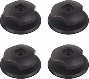 ROBAUN 2/4 Pcs Car Rear Trunk Storage Net Clip Hook Tie Down Ring Loop Fastener, Durable Car Interior Organizer Universal, Auto Accessory(4pcs)