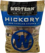Hickory BBQ Cooking Wood Chunks, 570 Cubic Inches