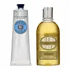 2 PCS SET L'Occitane Almond Shower Oil 250ml + Shea Butter Hand Cream 150ml