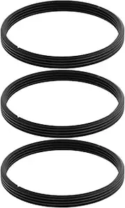 ECSiNG 3pcs Aluminium Alloy M39 to M42 Adapter Ring M39 Lens to M42 Camera Adapter Compatible with Leica Lenses, Compatible with Helios Lenses