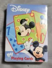 Disney Mickey Mouse Bicycle Playing Card Minnie Pluto Donald Duck Rare