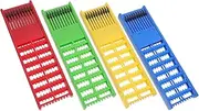 Sosoport 4Pcs Fishing Line Holder Leader Organizer Compact Tackle Storage for Easy Carrying and Storing Versatile Fishing Equipment Organizer