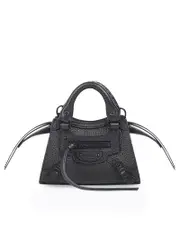 Balenciaga Neo Classic Super Nano Handbag in Black