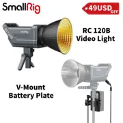 SmallRig RC-120B 120W Bi-Color LED Video Light+Gift V Mount Battery Plate 3676