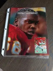 Beckett Football Card Monthly aug 1992 Derrick Thomas/McGwire/Emmett/Singletary